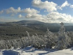 Panorama na Masyw Śnieżnika